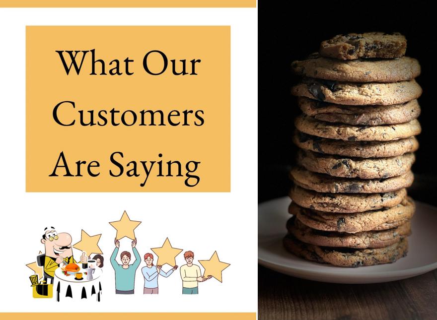 Food at Doh Raising Clean Baking