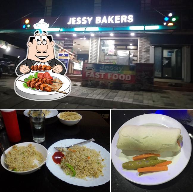 Food at Jessy Bakers & Restaurant