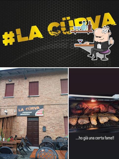 Gli interni di La Cürva