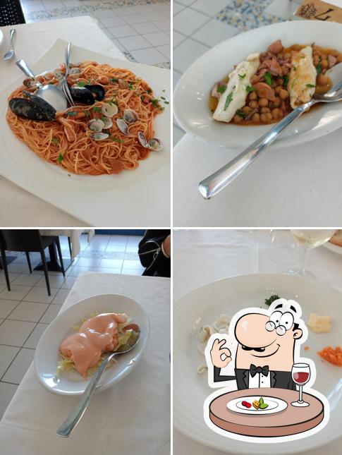 Cibo al Ristorante Lido L'Arcobaleno