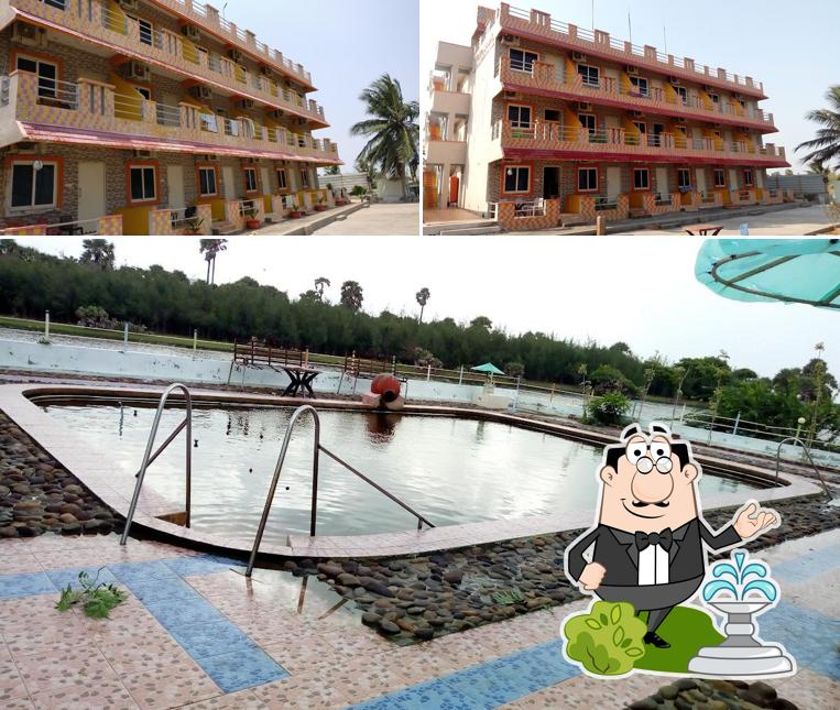 You can get some fresh air at the outside area of Palm Coast Beach Resorts