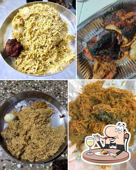 Food at SS Hyderabad Biryani-Perambur Church