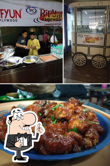 Here's a photo of Shadan's Biryani Express