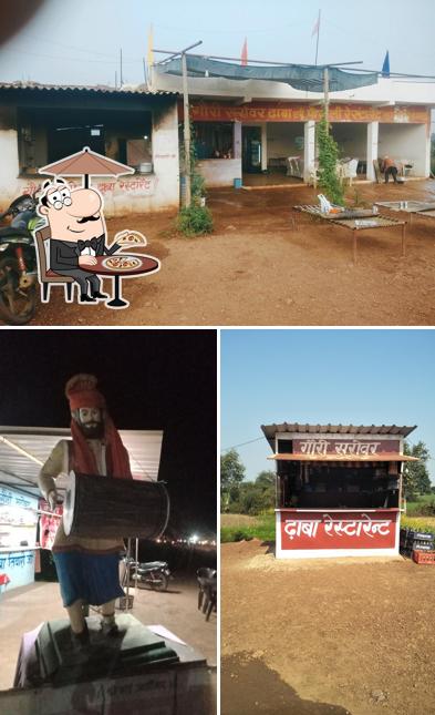 Gouri Sarovar Family Restaurant and Dhaba घर जसा स्वातंत्र्य सुद्धा शाकाहार स्वाड भरपूर