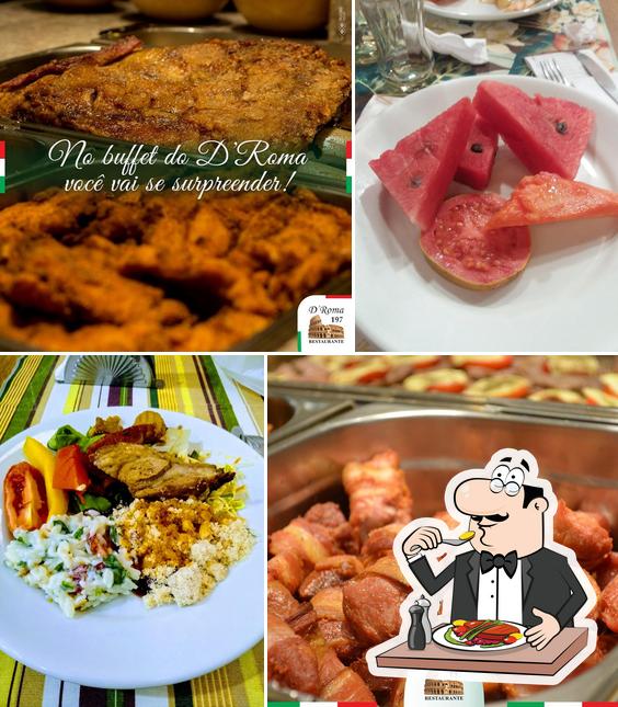 Platos en Restaurante D' Roma