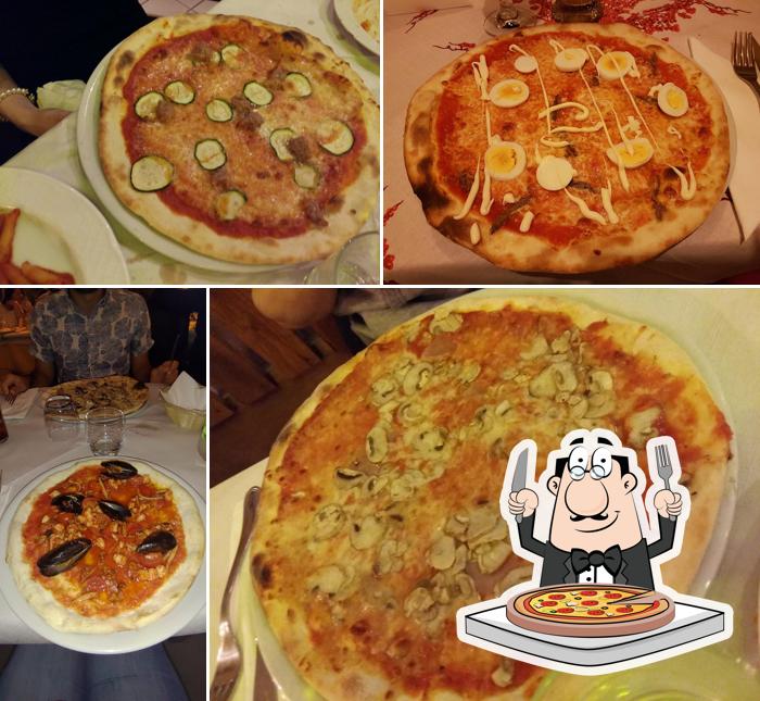 Ordina tra le molte varianti di pizza