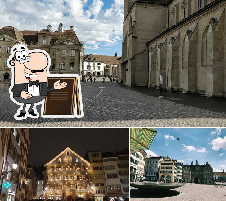 L'area esterna è una caratteristica importante di Wirtsstube Münsterhöfli