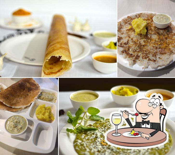Meals at Davanagere benne dosa