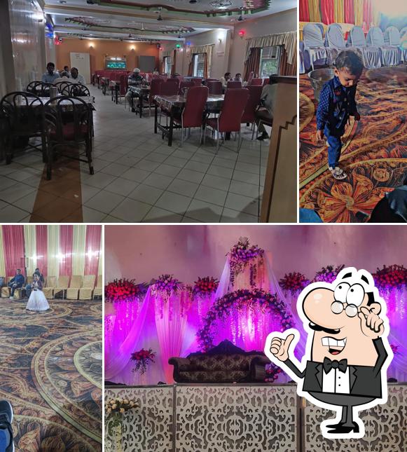 The interior of Girhast Restaurant & Marriage Hall