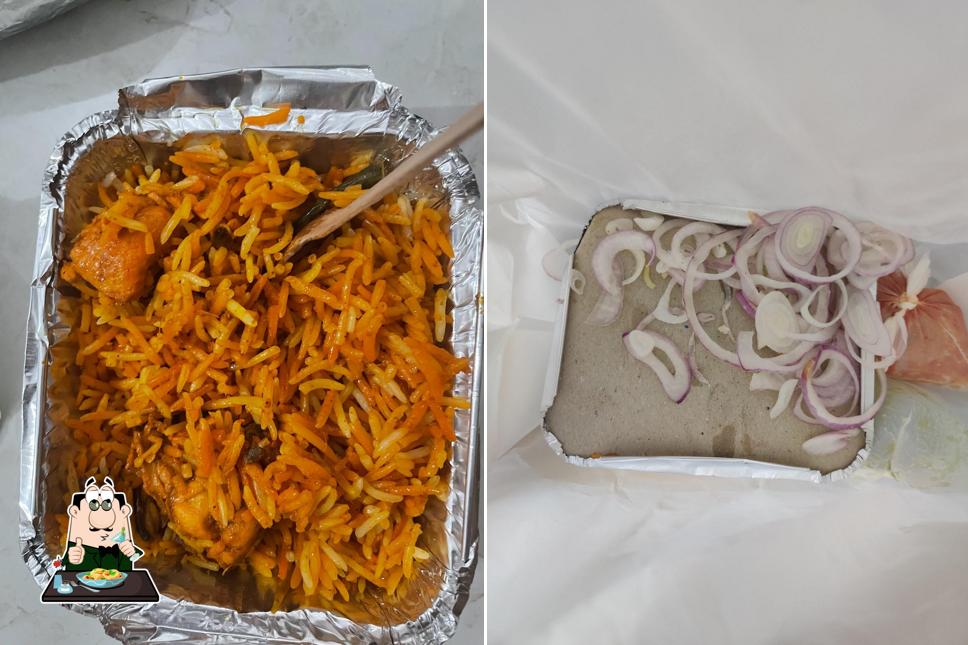 Food at Moradabadi Biryani
