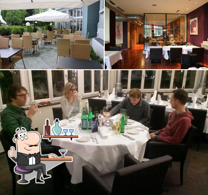 Gli interni di Restaurant L'Opéra Biel/Bienne