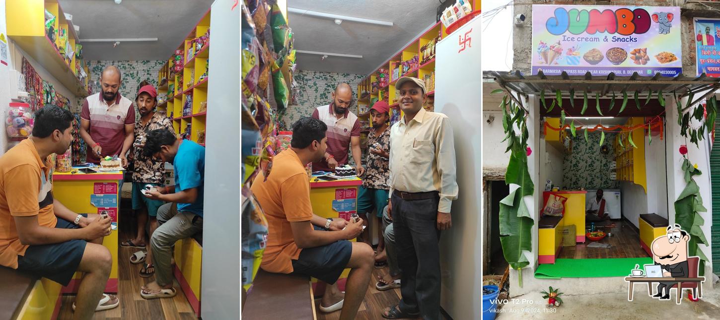 Check out how JUMBO#icecream&snacks looks inside