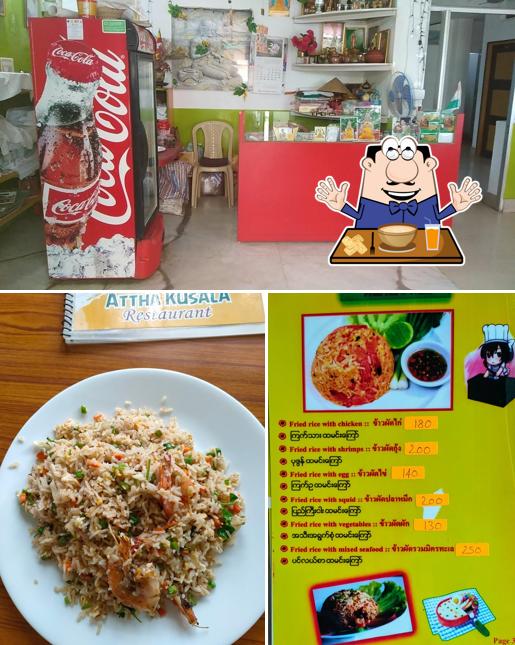 Among various things one can find food and interior at ATTHA KUSALA