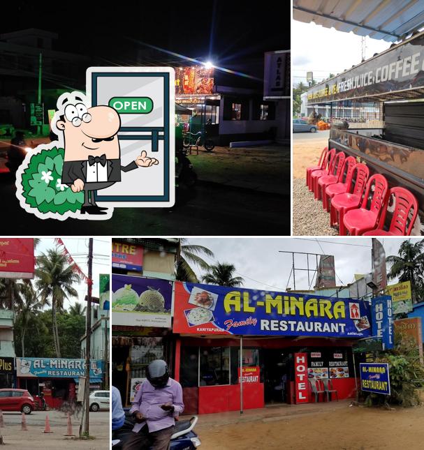 The exterior of Al Minara hotel