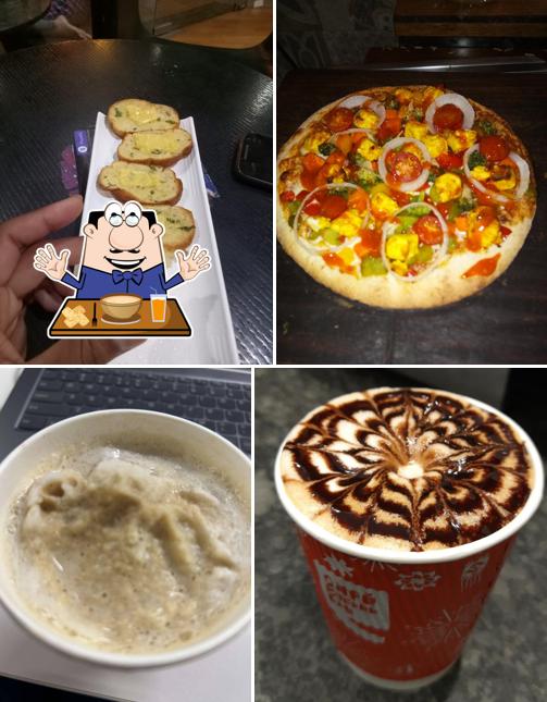 Clam chowder at Café Coffee Day