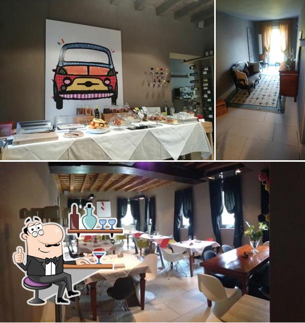 Gli interni di DAMARANTO RISTORANTE CON CAMERE