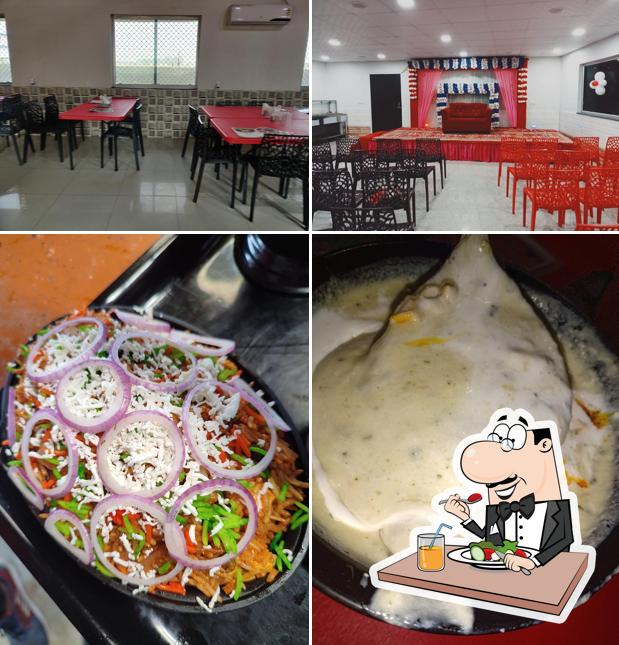 Among different things one can find food and interior at Dadi Ki Rasoi, Budaun, Pure Vegetarian restaurant