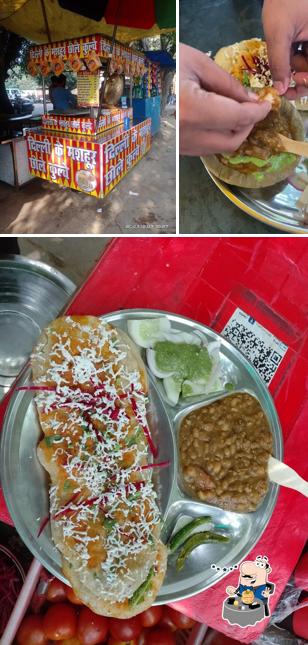 Food at Delhi's Famous Chole Kulche
