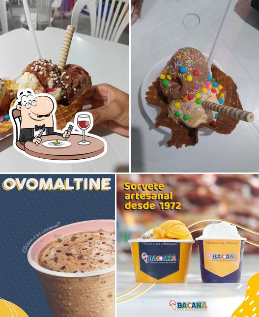 Comida em Sorveteria Bacana- sorvetes Artesanais em candeias