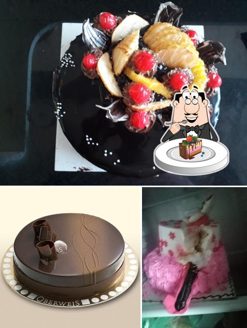 Chocolate cake at Sri Krishna Bakery
