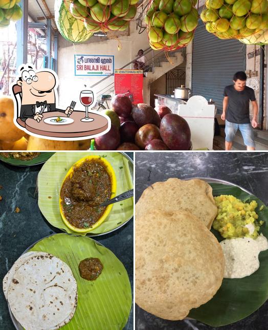 Meals at Sri Venkateshwara Hotel