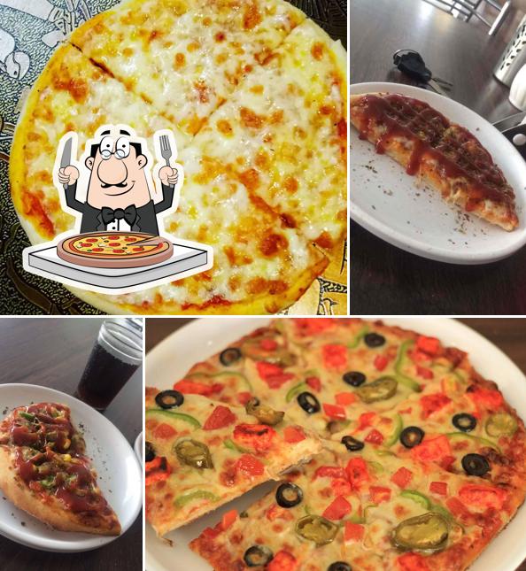 Get pizza at The Pizza Express