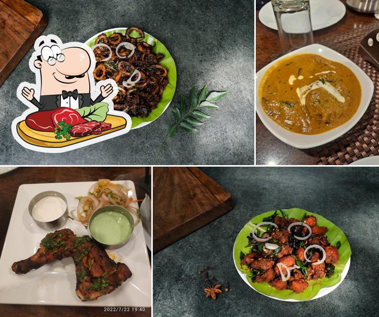 Samudhra Restaurant serves meat meals