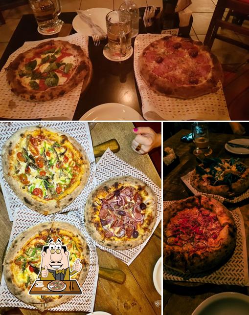 Experimente diferentes tipos de pizza