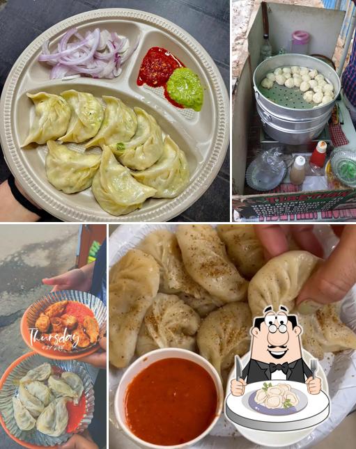 Dumplings at Tibetan Momo
