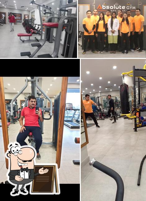 Enjoy the view at the outside area of Absolute GYM - Yoga & Zumba Steam & Massage Best Gym in Jamshedpur Unisex Gym in Jamshedpur