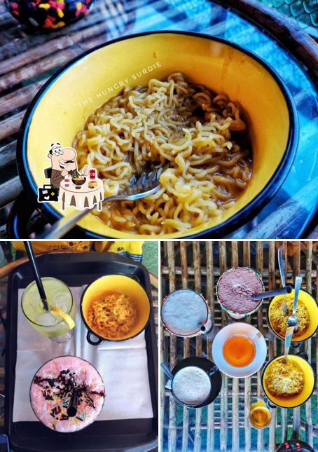 Food at Addiction Cafe