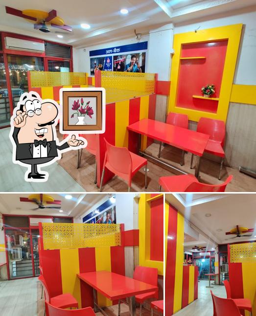 The interior of Al Baik Aurangabad