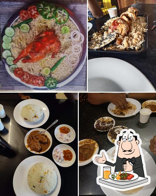 Food at Al Mezba Restaurant