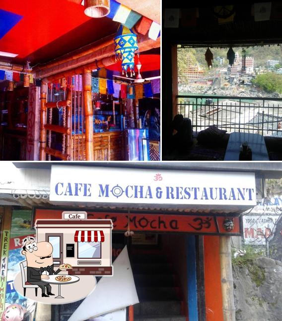 The exterior of Cafe Mocha & Restaurant