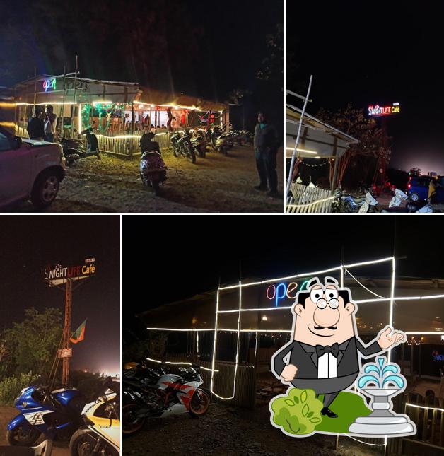 Check out how NIGHT LIFE CAFE looks outside