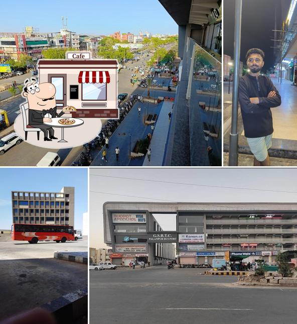 The exterior of Palanpur New Bus station
