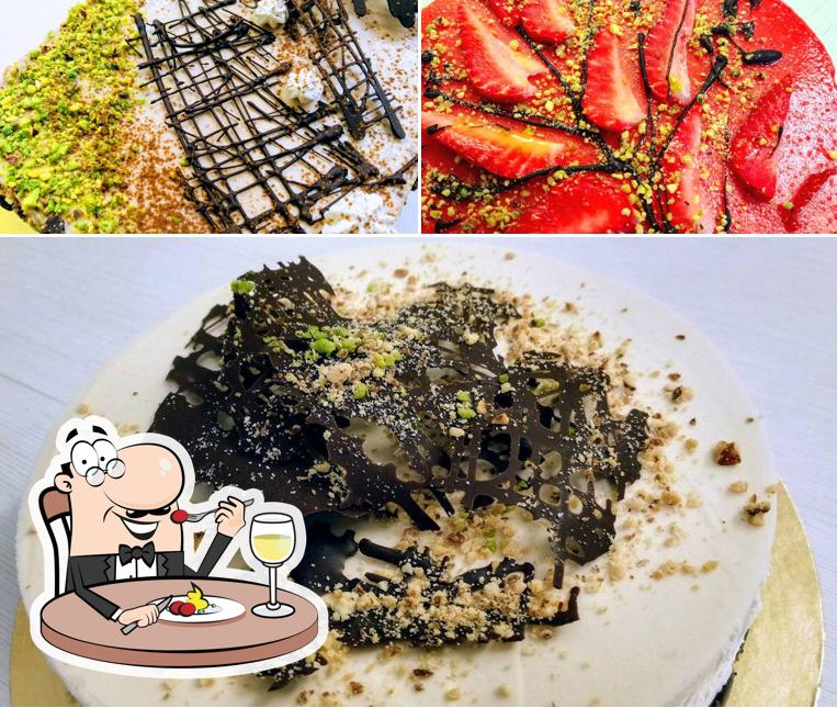 Cibo al Gelateria Dolceneve Bio