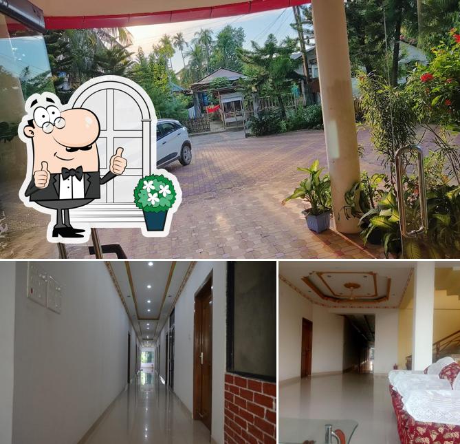 Enjoy the view at the outside area of Hotel Kaziranga Continental
