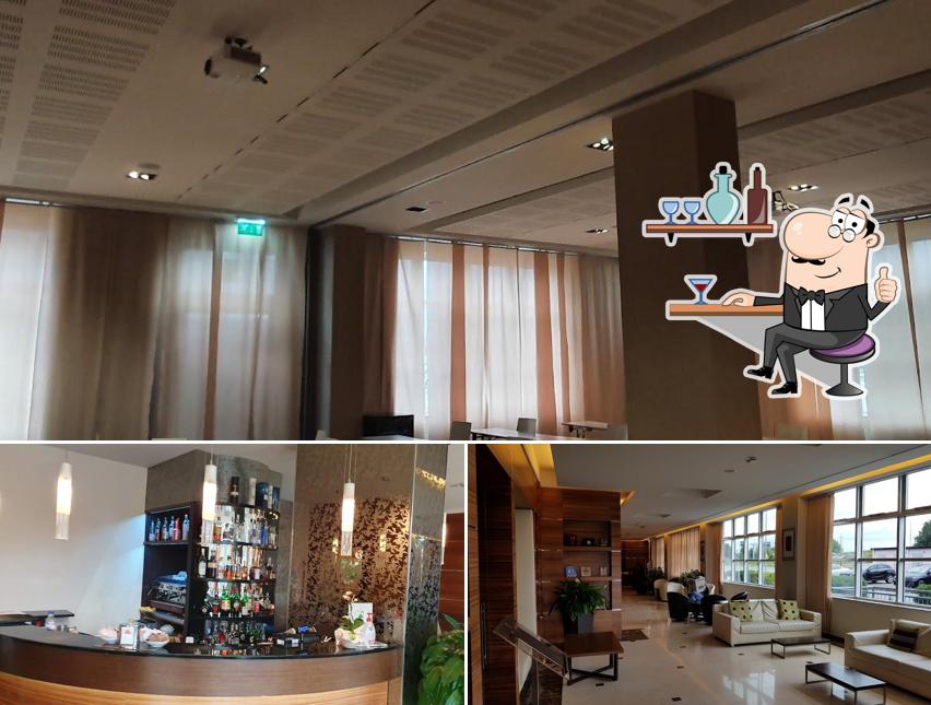 Gli interni di Hotel La Favorita