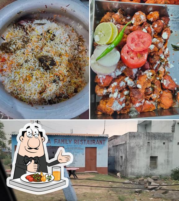 Check out the picture depicting food and interior at Monalisa Family Restaurant