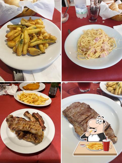 Patatine fritte al Bar Trattoria "Gli amici" di Cerantola