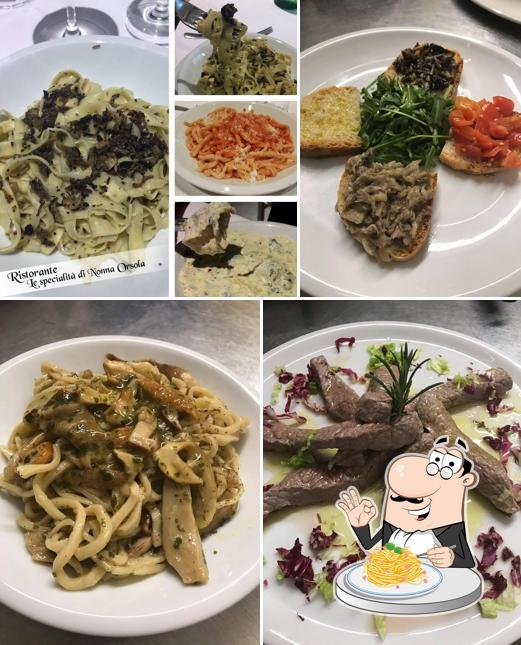 Spaghetti alla carbonara al Le specialita' di nonna Orsola