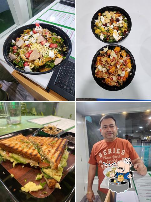 Food at Salads Lab