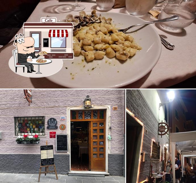 Trattoria Raieü si caratterizza per la esterno e cibo