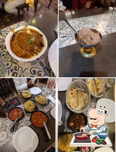 Chicken curry at Shri Maharaja