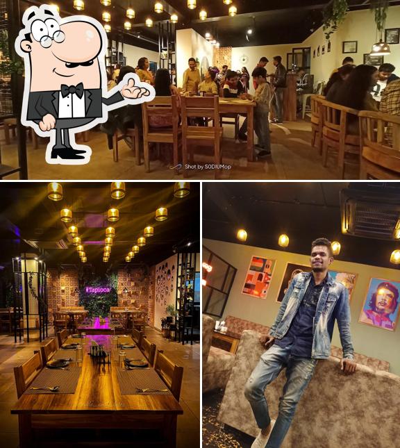 The interior of Tapioca Multi Cuisine Restaurant