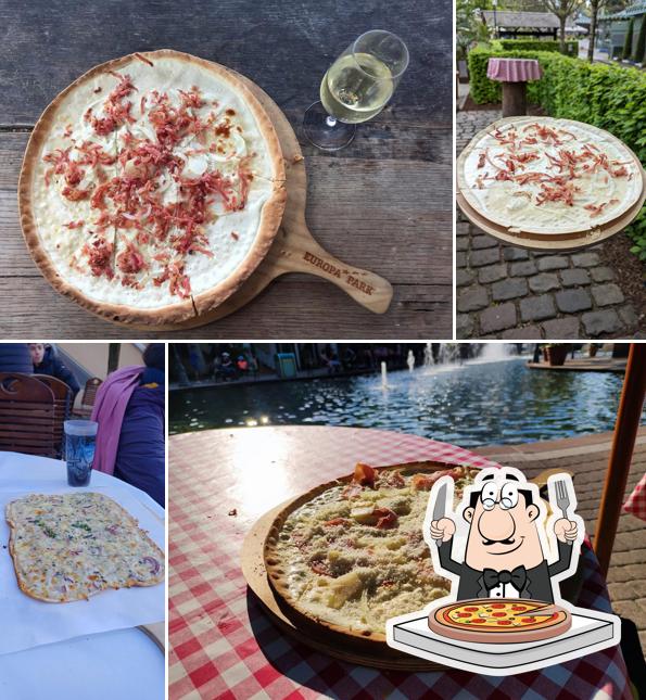 Essayez de nombreux genres de pizzas