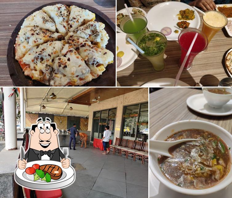 Udupi Krishna Veg Treat serves meat meals