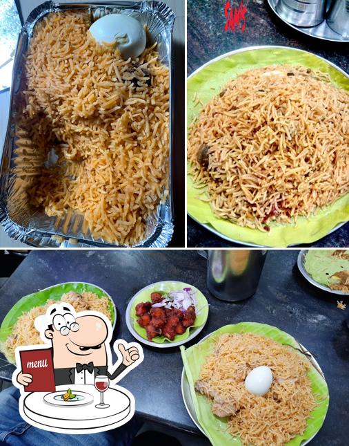 Meals at Arcot Biriyani