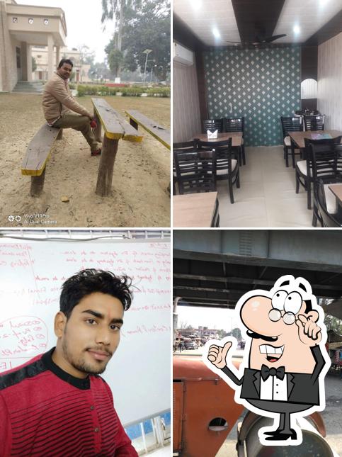 The interior of Bharat Family Restaurant